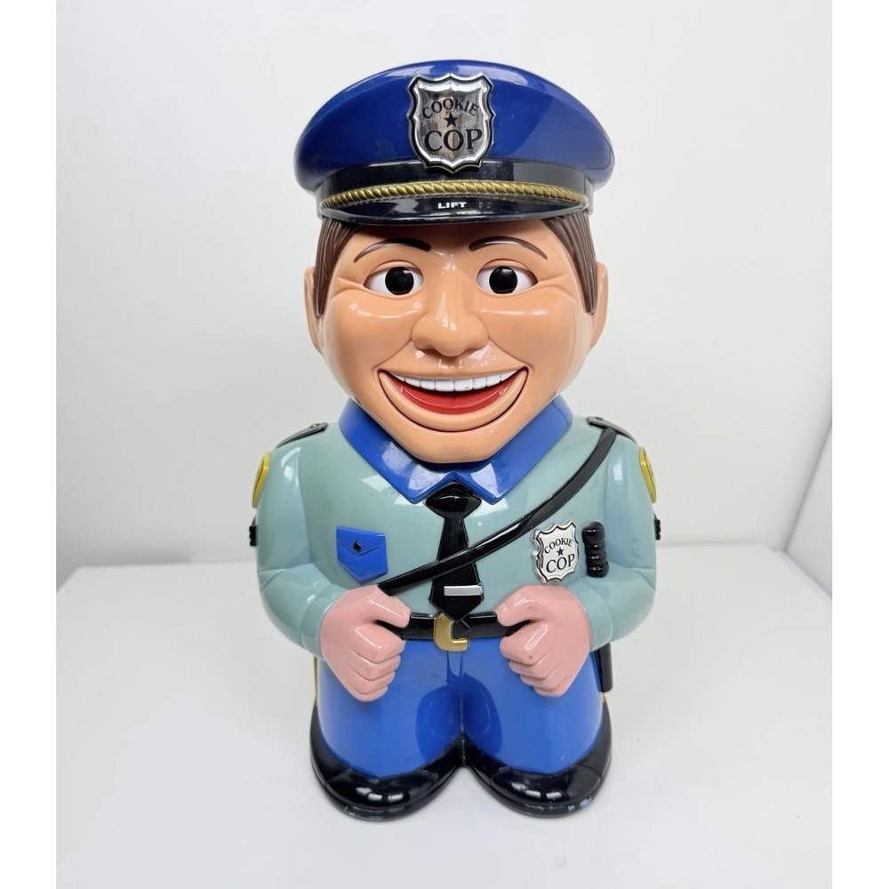 FUN-Damental The‎ Original Cookie Cop Cookie Jar Non Working Vintage
